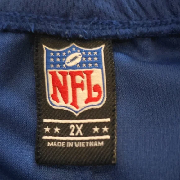 NFL Royal Blue Athletic Men's Shorts - Picture 4 of 5